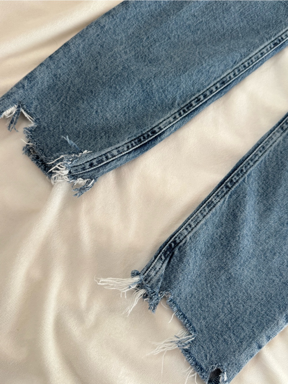 AGOLDE Premium High Rise Straight Leg Jeans - Picture 8 of 8